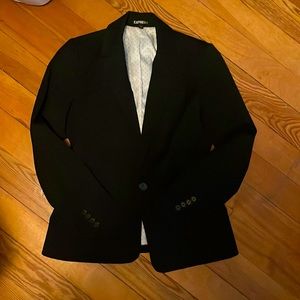 Black suit jacket